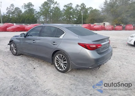 2019 Infiniti Q50 3.0T Luxe from USA, damaged, VIN JN1EV7AP2KM518184